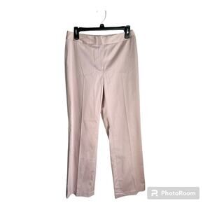 Lafayette 148 New York Pink High Rise Wide leg Dress Pants